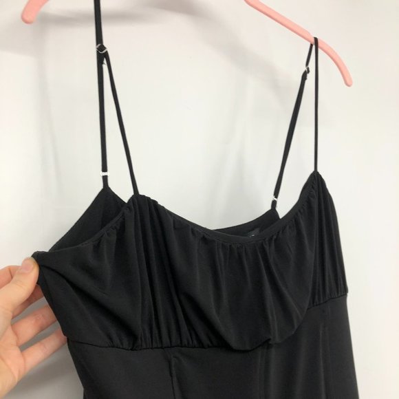 NWT Dynamite Black midi corset detail cami dress Medium - Picture 9 of 14